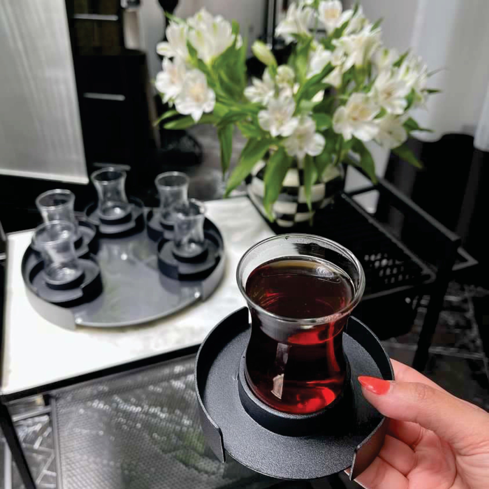 Soul Tea Cups Set - Black