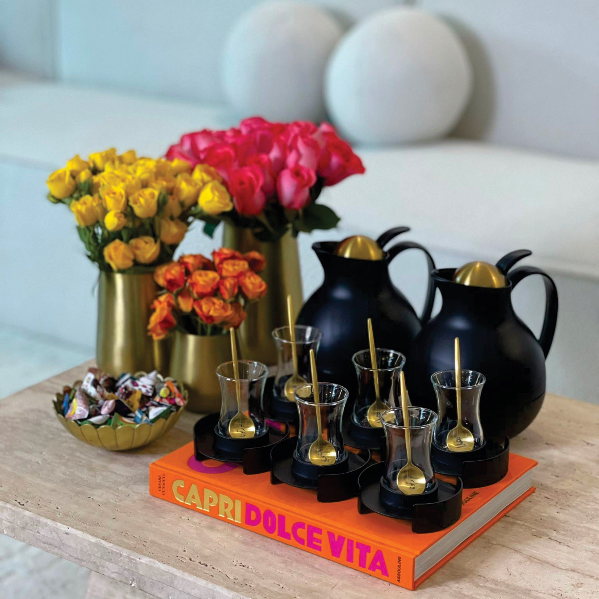 Soul Tea Cups Set - Black