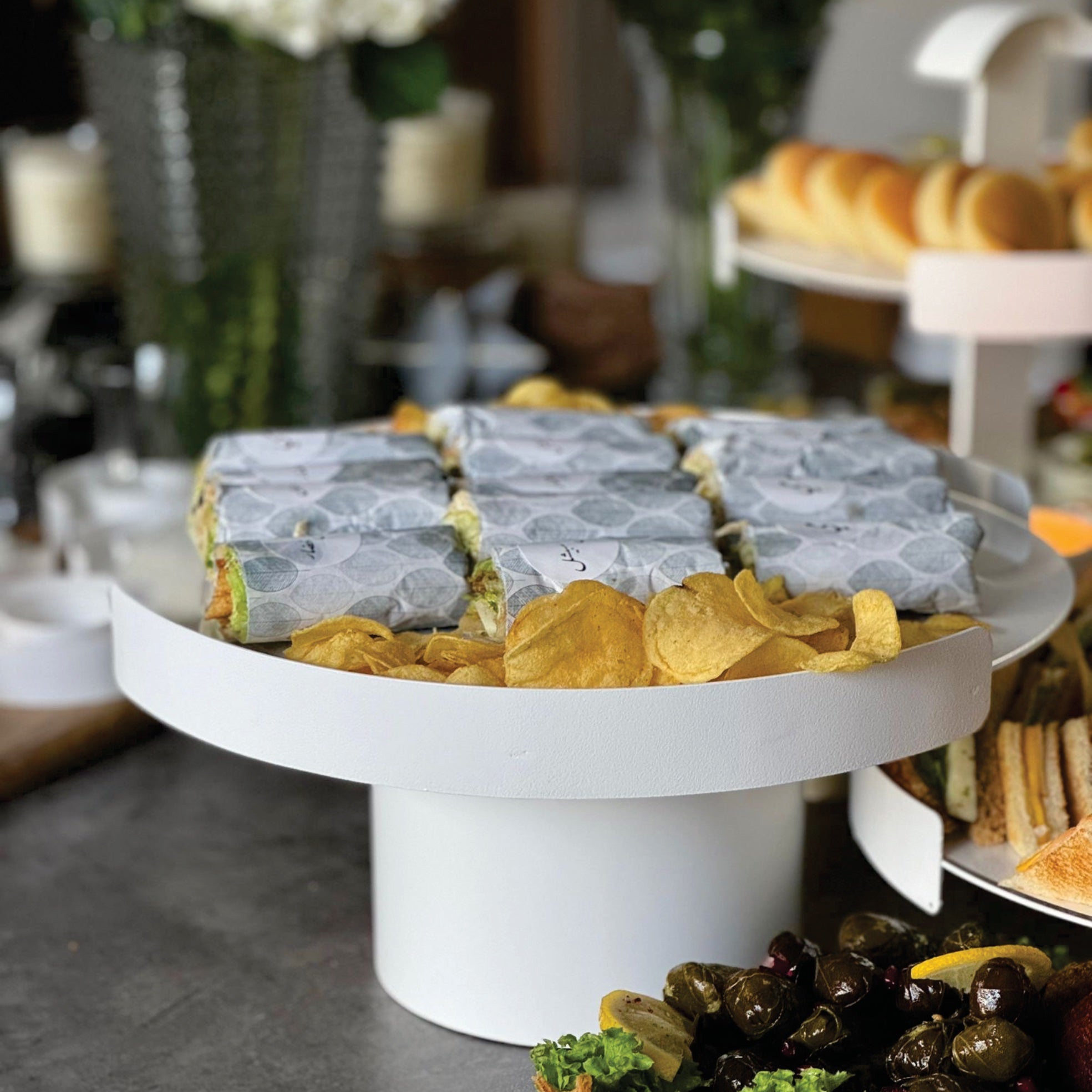 Soul Large Buffet Stand - White