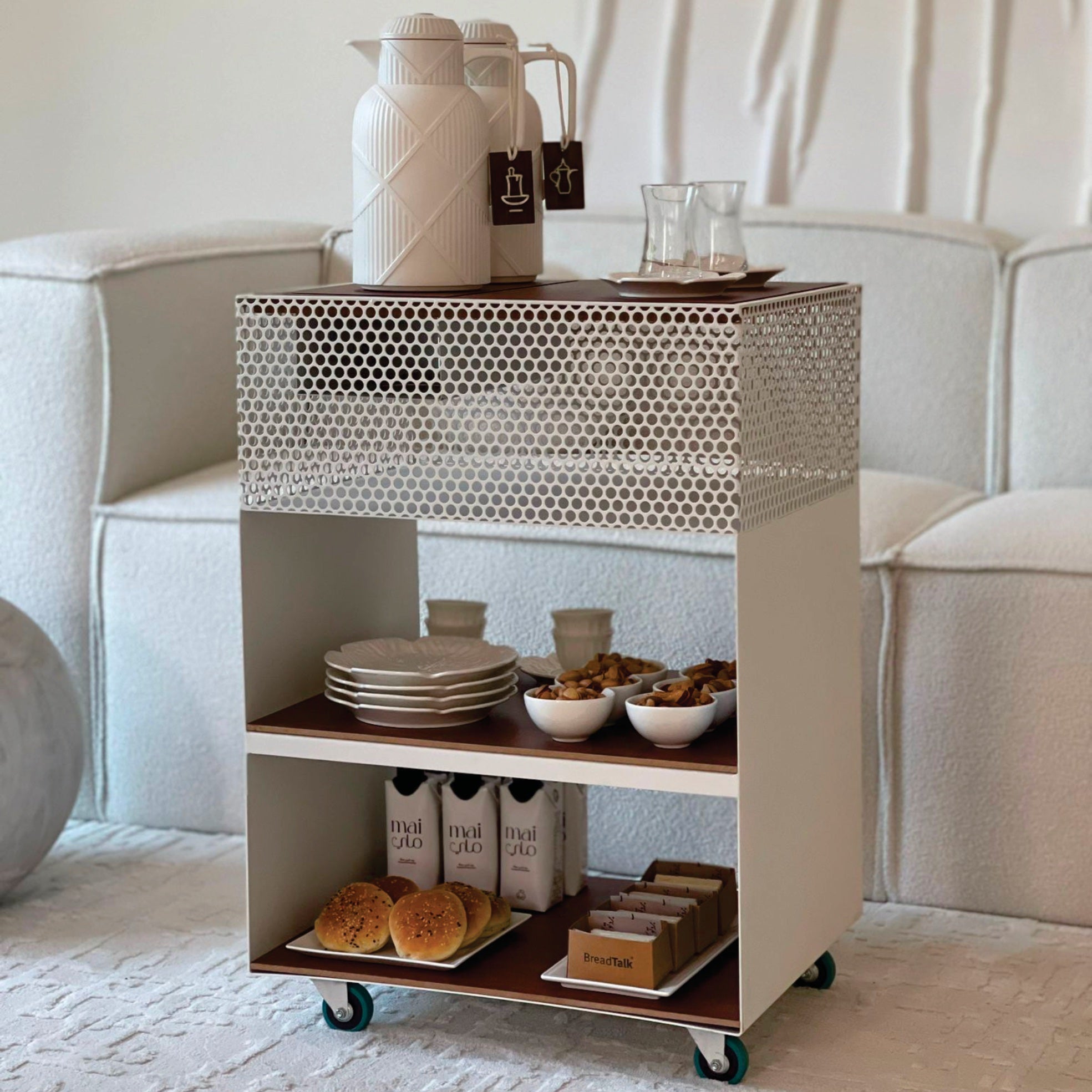 Unit Trolley - White