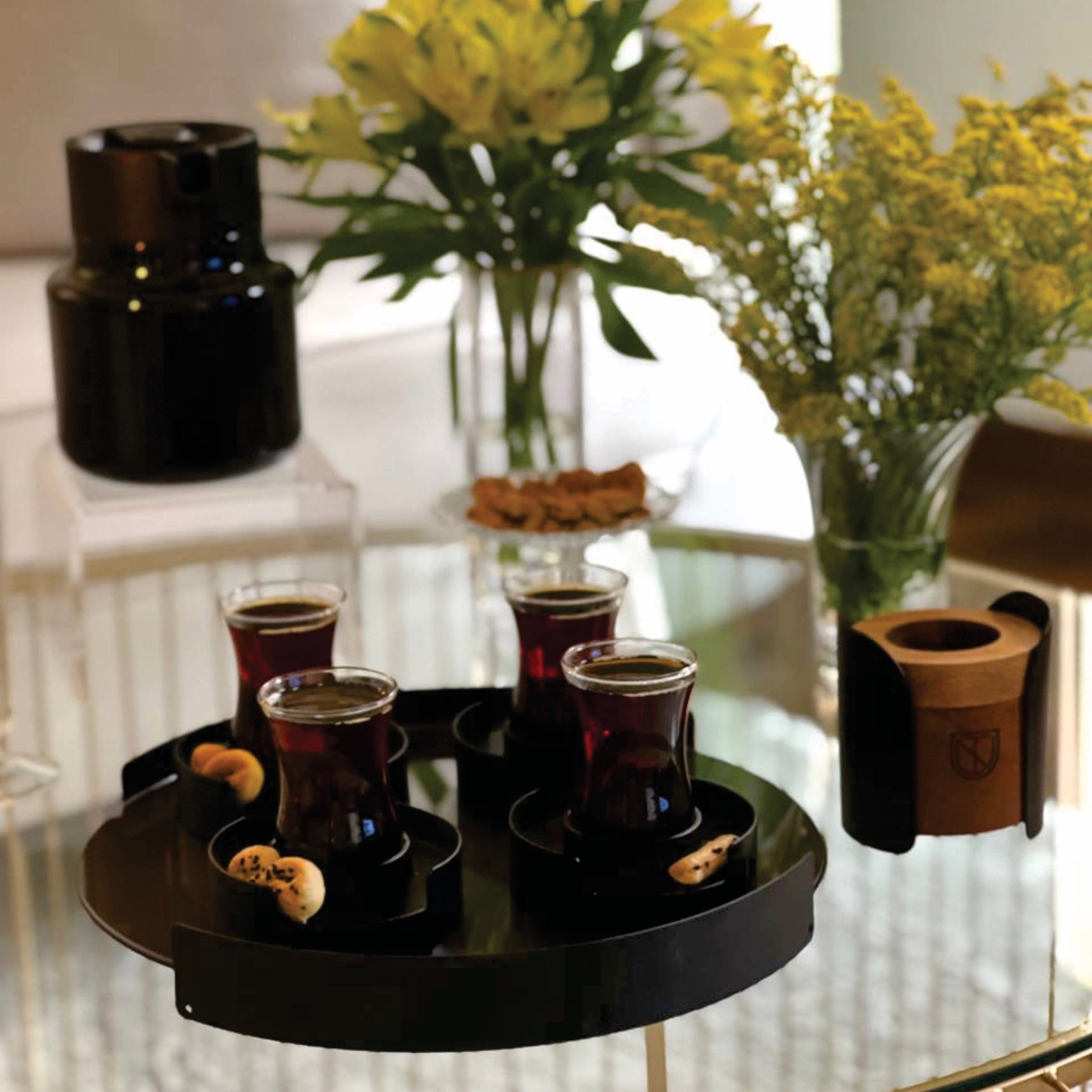 Soul Tea Cups Set - Black