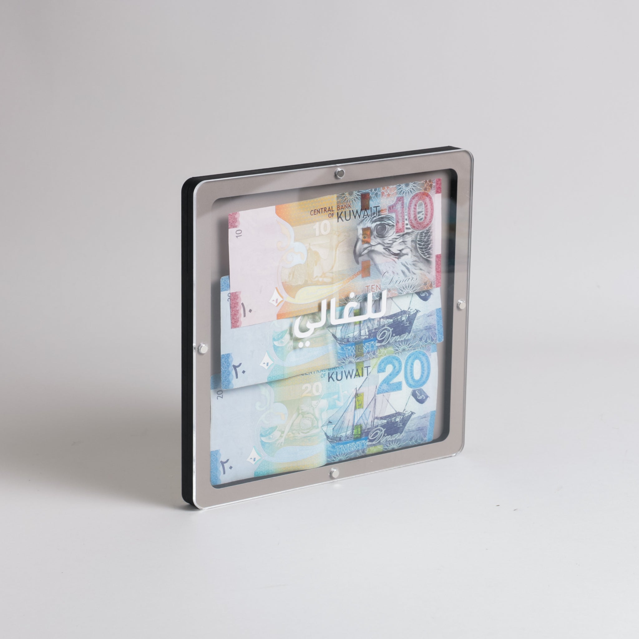 Money Envelope L - Greige