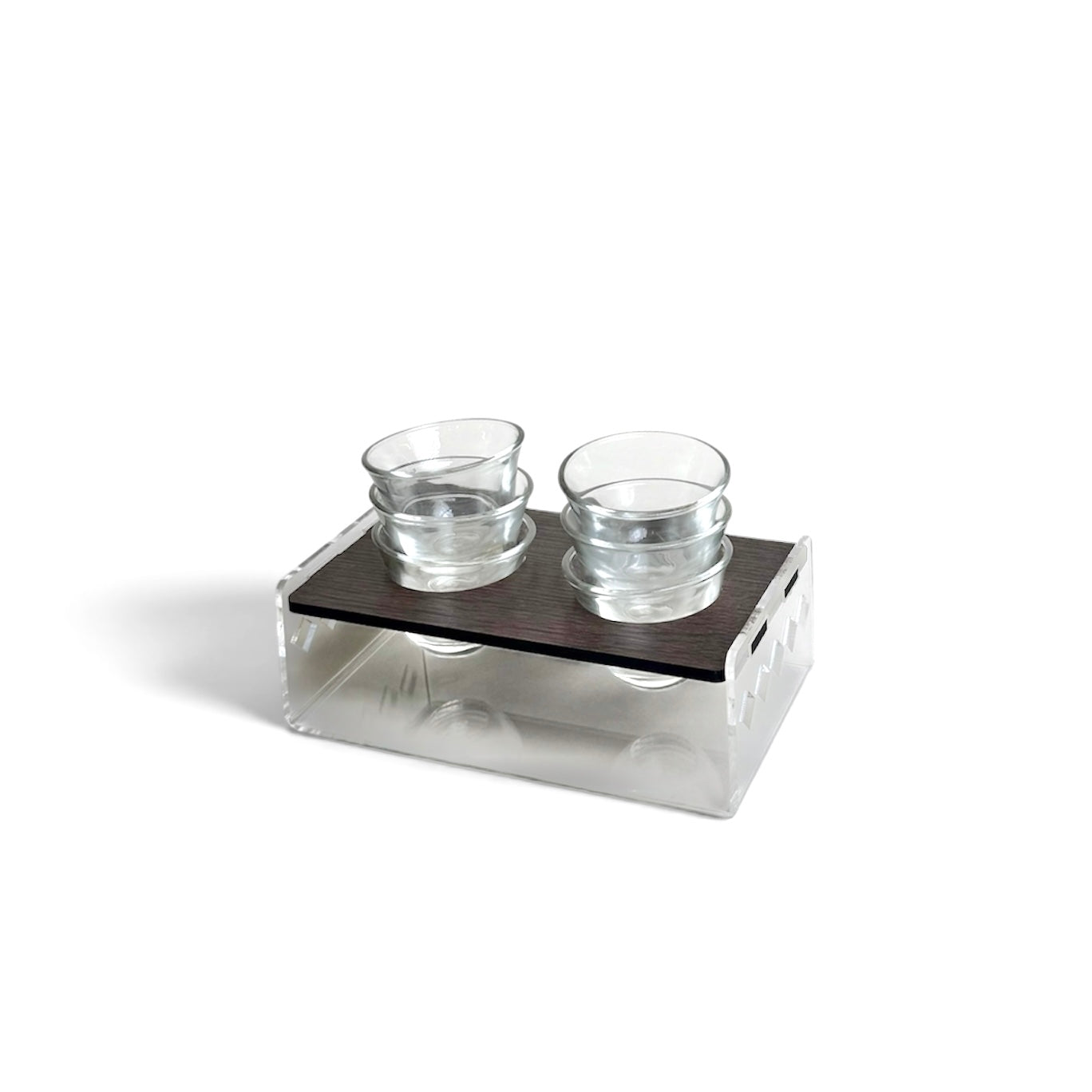 Coffee Cups Set - Dark Brown