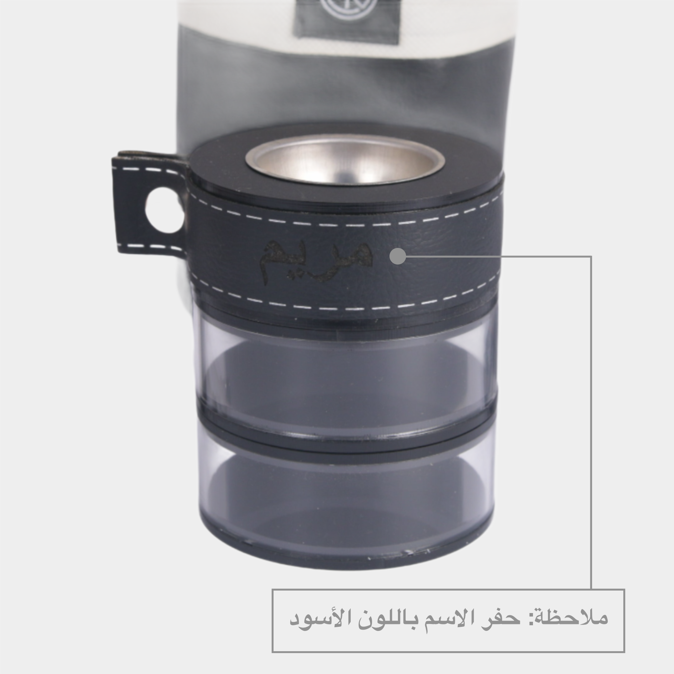 مبخر مايكرو للسفر - إصدار أسود
