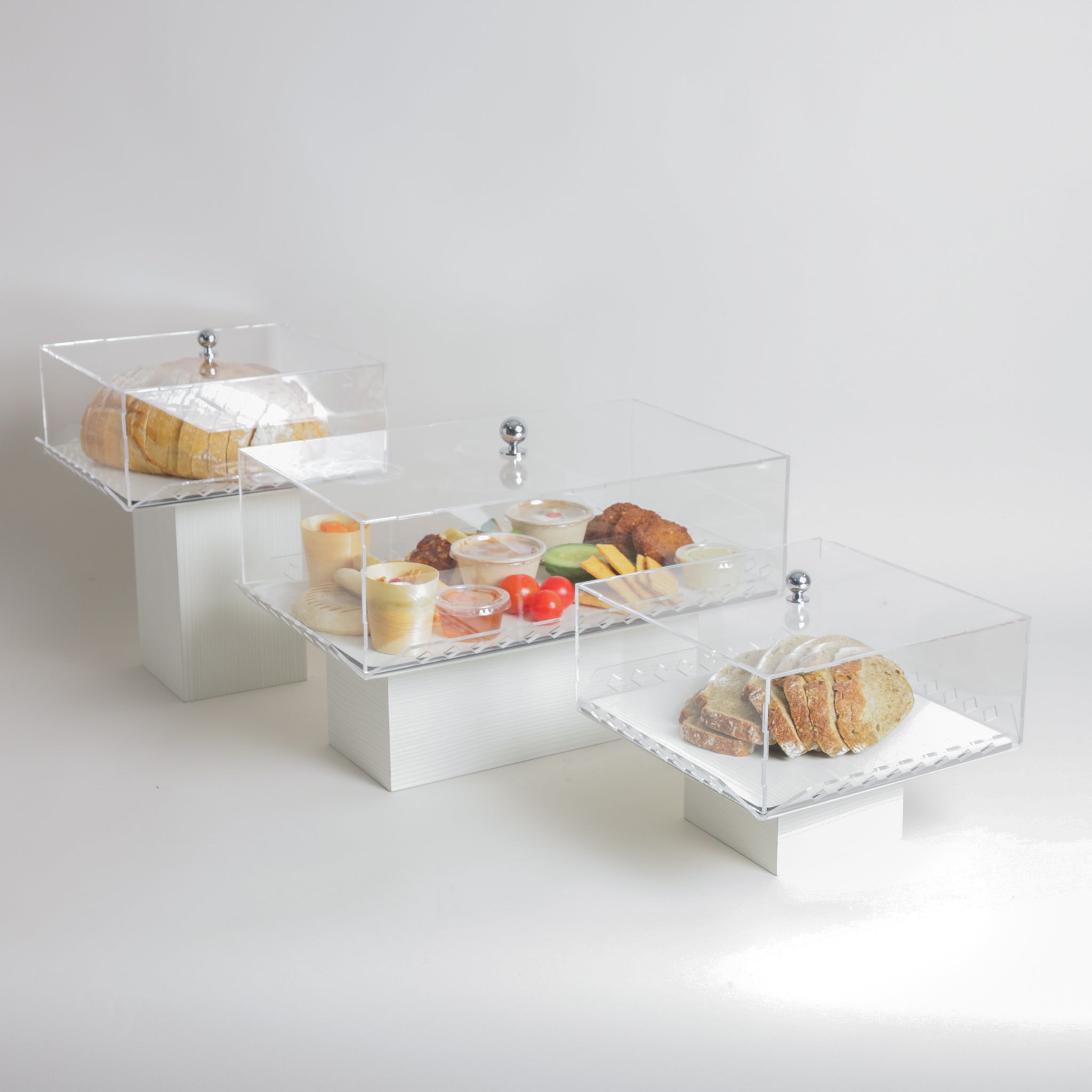 Buffet Stand Bundle - White