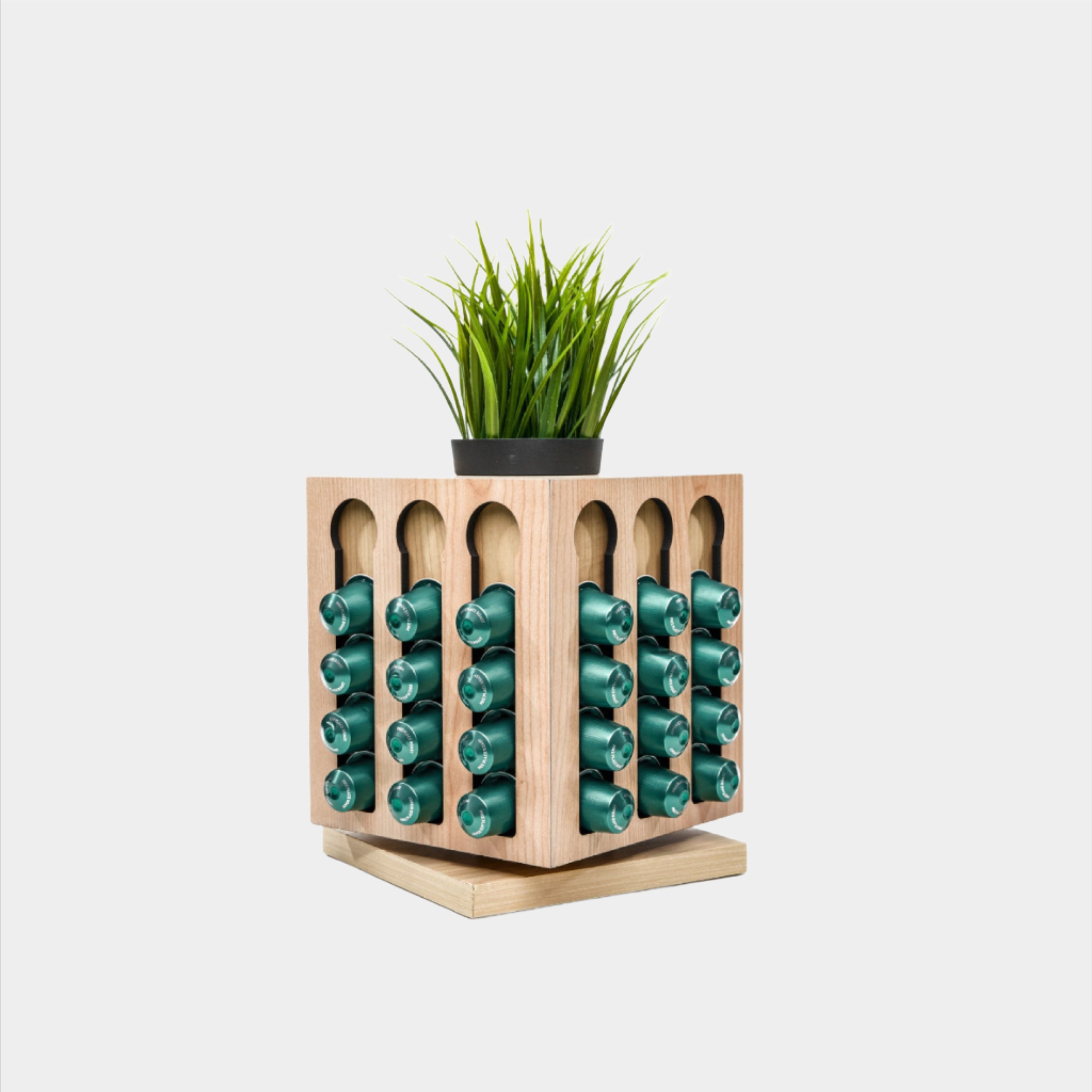 360 Coffee Capsule Planter - Beige