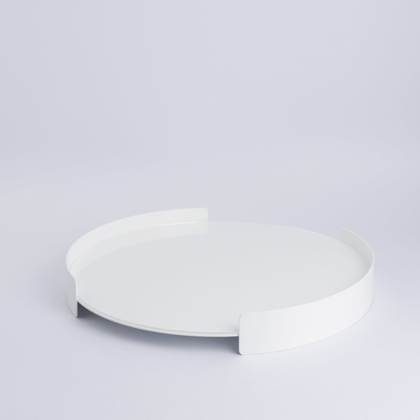 Soul Round Tray - White