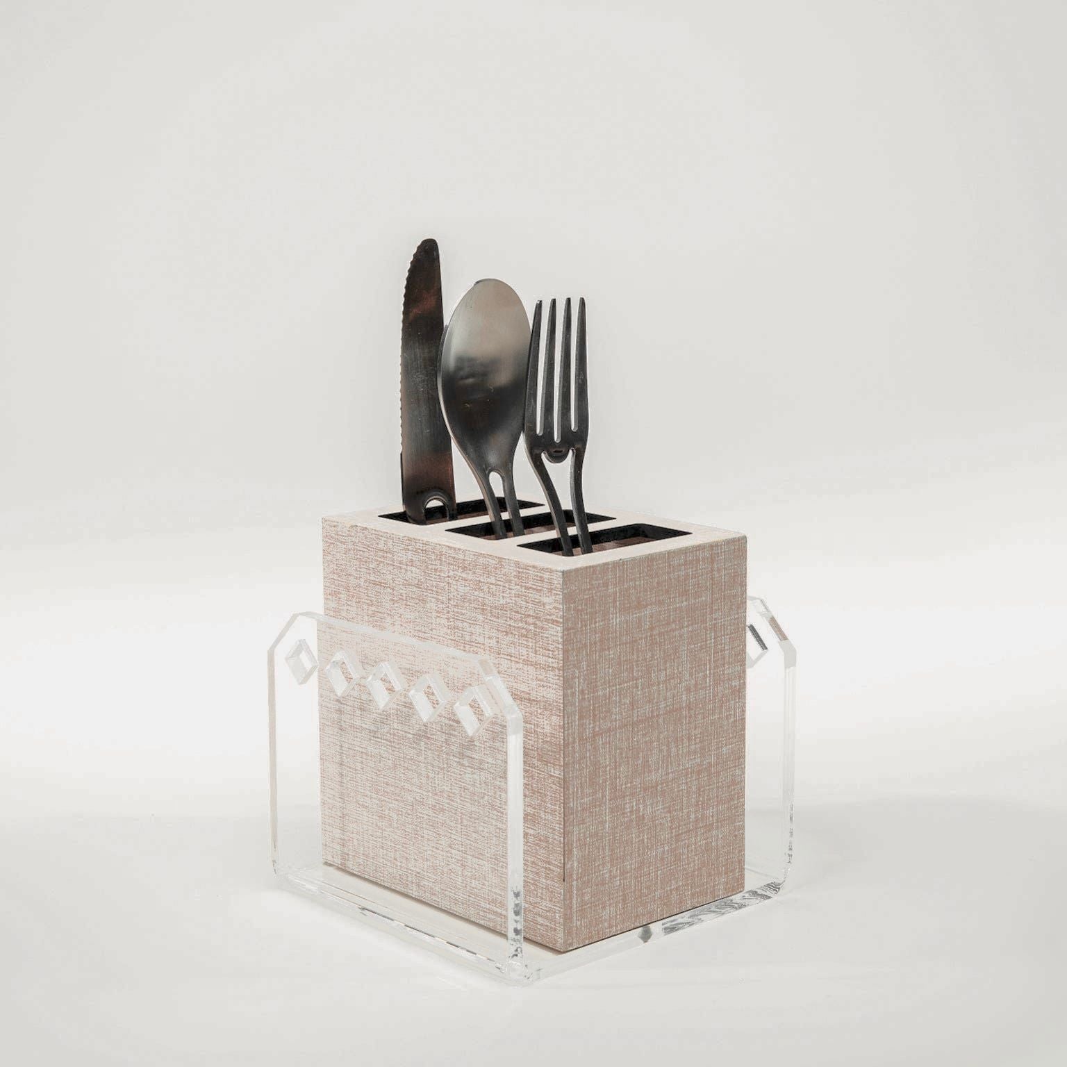 Cutlery Holder - Beige