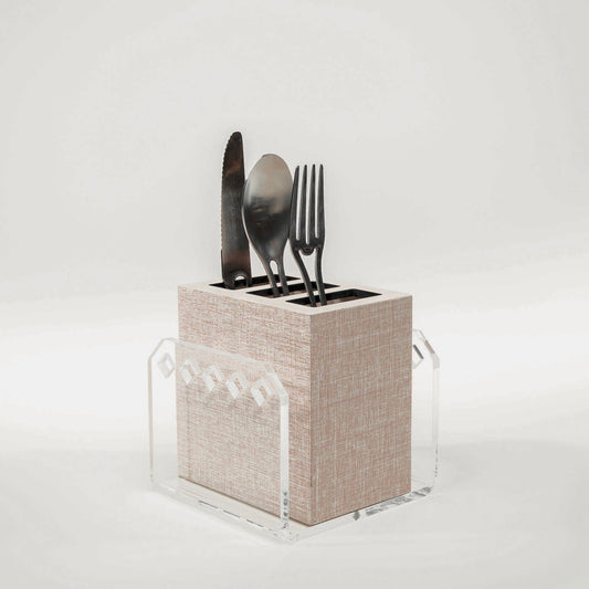 Cutlery Holder - Beige