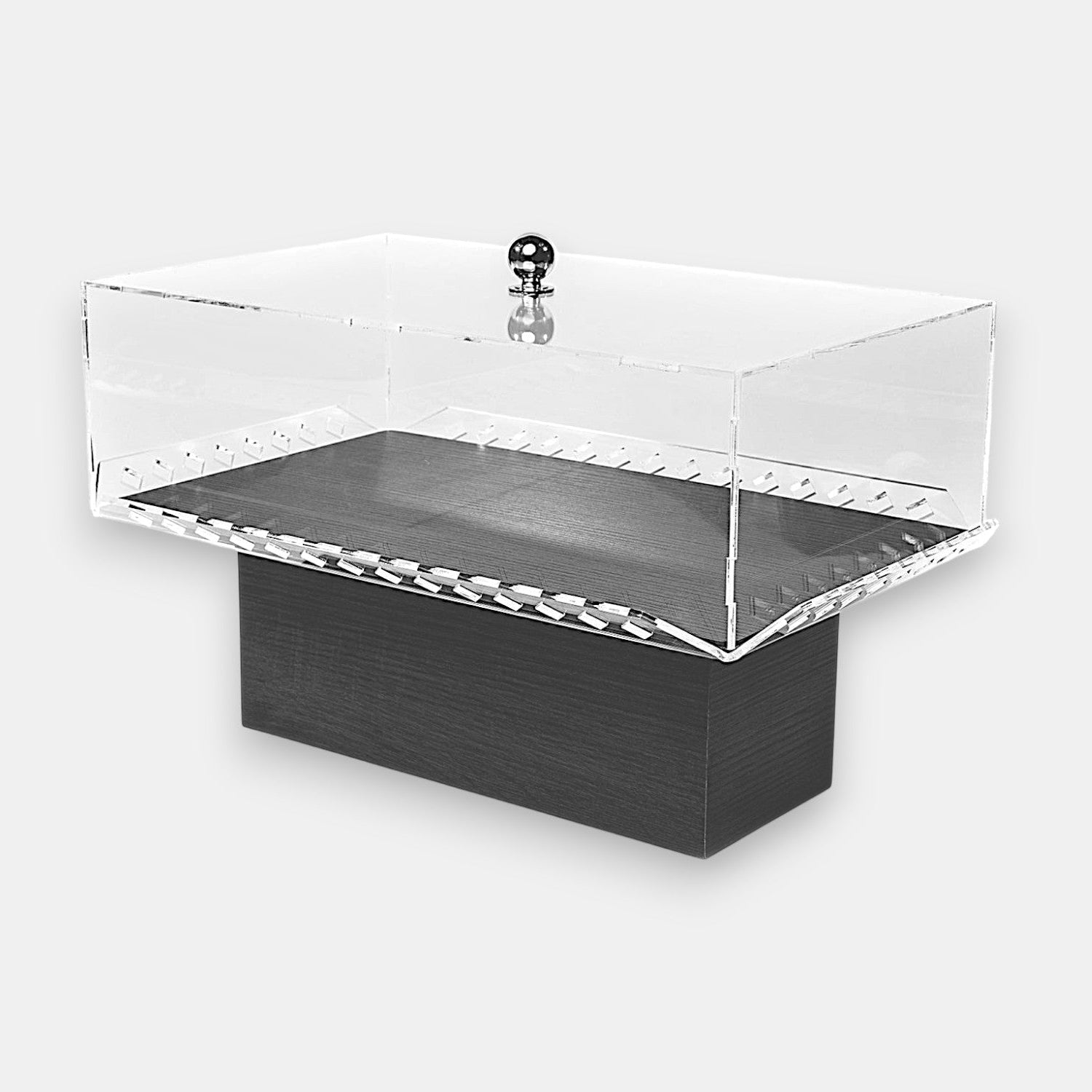 Large Buffet Stand - Dark Brown