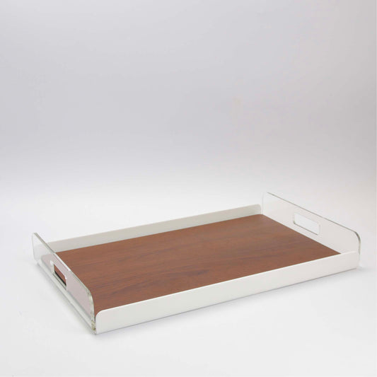 Rectangle Serving Tray - White